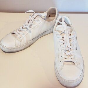 Paul Smith Sneaker White Leather Made in Portugal Size 10.5